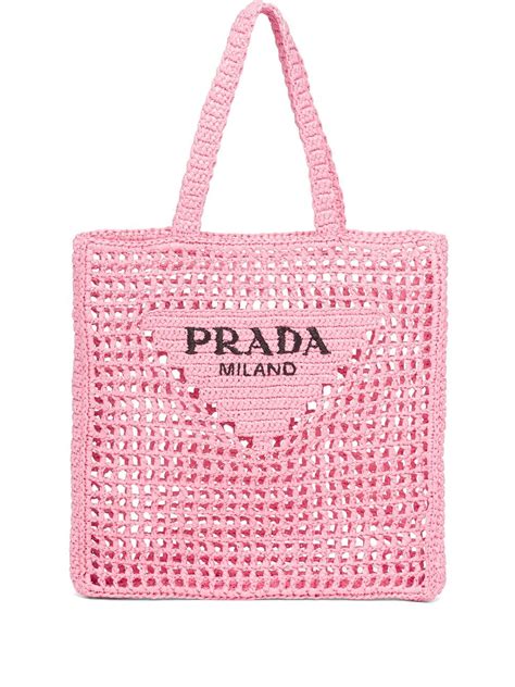 woven prada tote|Prada medium tote.